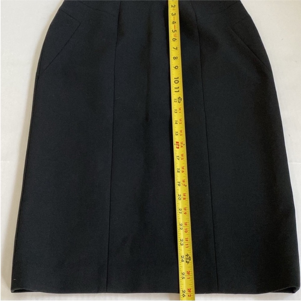 Hugo Boss Virona Pencil Skirt Black basic business office classic size 6 - Picture 15 of 15